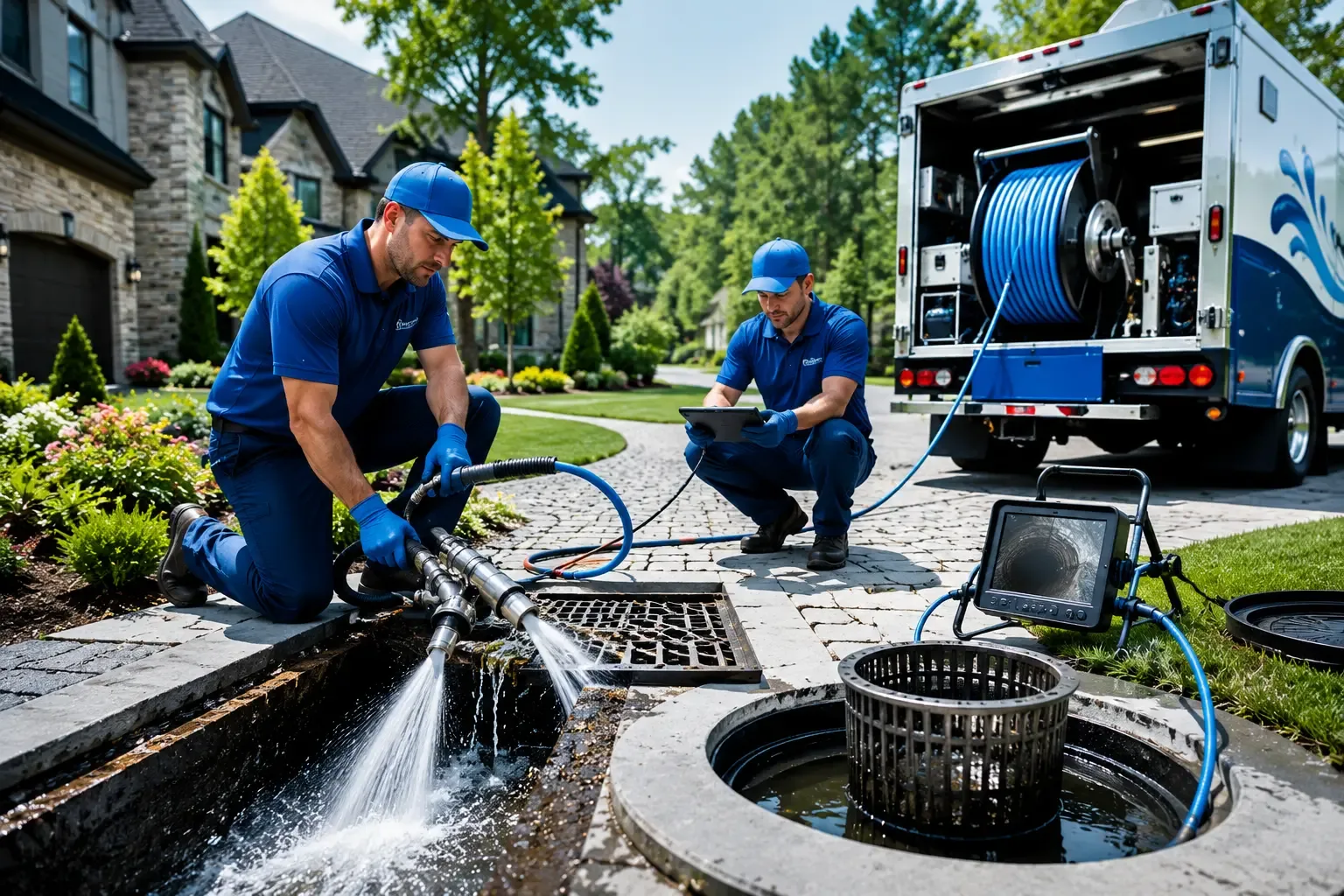 Local outdoor drain cleaning professionals in Merrimack, NH