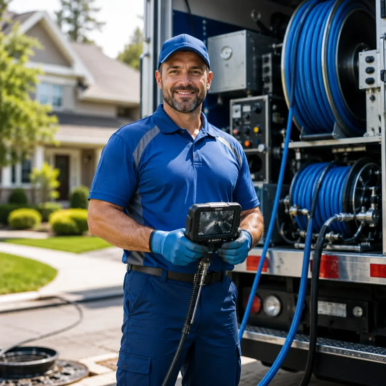 Local outdoor drain cleaning specialists in Merrimack, NH